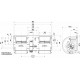 Вентилятор радиальный Spal 006-B50-22 сдвоенный