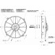 Вентилятор осевой Spal VA01-BP70/LL-36S ◯ 305 мм