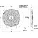 Вентилятор осевой Spal VA08-BP10/C-23A ◯ 350 мм