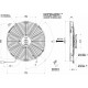 Вентилятор осевой Spal VA13-AP51/C-35A ◯ 330 мм