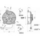 Вентилятор осевой Spal VA37-A100-46A ◯ 130 мм