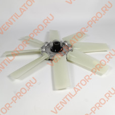 Крыльчатка со ступицей PAG.900.8-8.P4ZR.25°.28-8.61.А