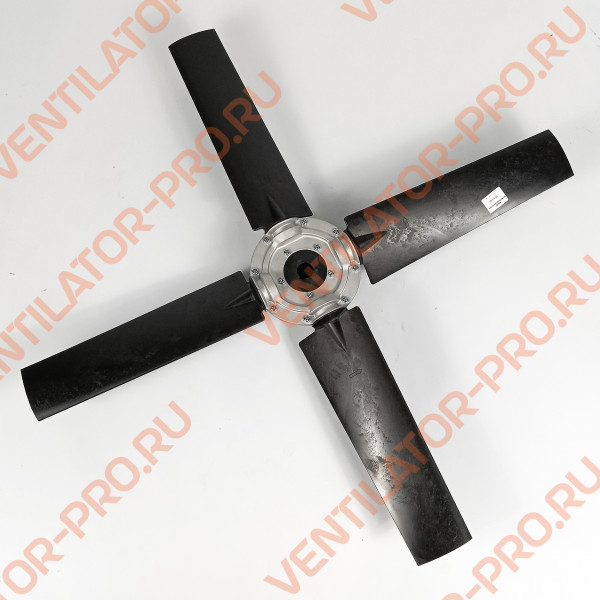 Крыльчатка со ступицей PAGAS.1000.4-4.P5ZR.30°.28-8.86.А антистатическая