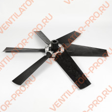 Крыльчатка со ступицей PAGAS.1000.6-6.P5ZR.35°.38-10.93.А антистатическая
