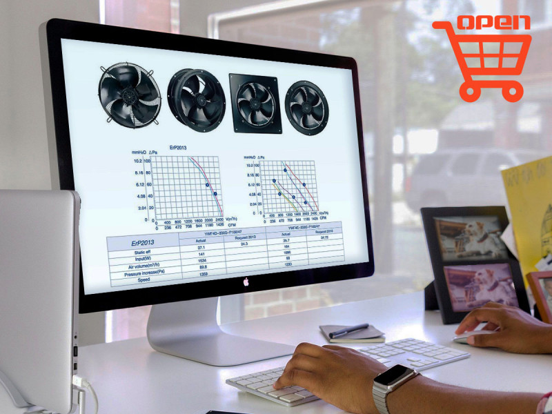 Мы запустили интернет-магазин электрических вентиляторов ventilator-pro.ru