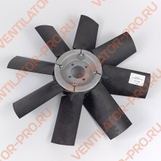 Крыльчатка антистатическая PAGAS.400.8-8.P3HR.40°.40.56-4